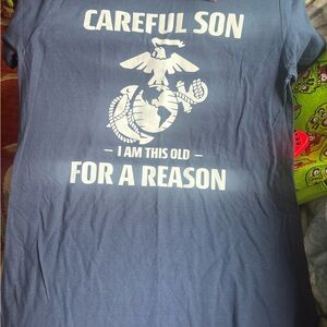 Navy Graphic T-Shirt